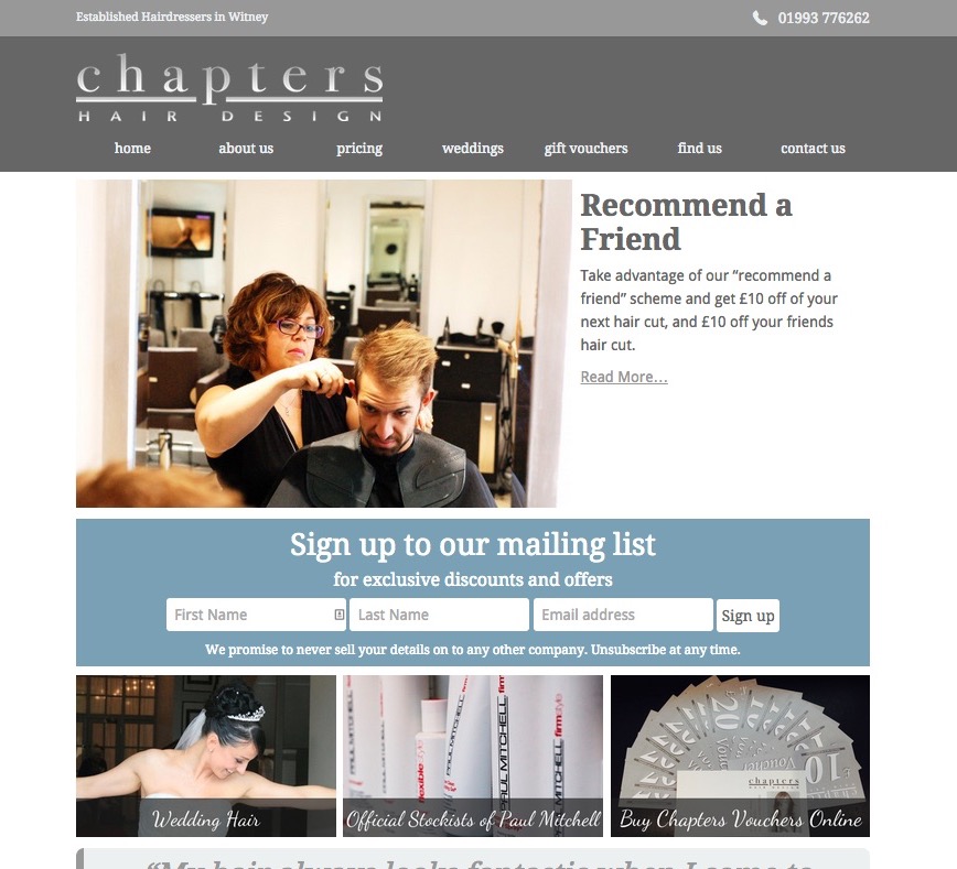 Chapters Hair Design